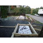 Pohja-,muotti- ja raudoitus Jätekatos ja Pihavarastolle 2.10.2009