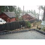 Rantaan matkaa 100 metriä.Aita valmistuu ja valaistaan 2010 aikana.