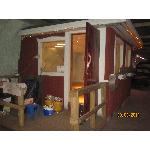 Toimisto  sisämaalaus vkl:na Kirkkoparkki Oy:lle. Tilat suunnitellut ja tehnyt alunperin Juha Viiltola.