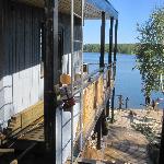 Terassit avattu:Vajonneen nurkkatolpan nosto 20 mm.