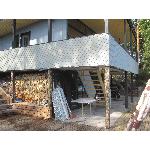 Ulkopanelointi valmis.