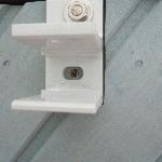 Markiisituen asennus.