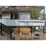 Pääty markkiisi asennettuna. Työt jatkuvat sisäpuolen täyssaneerauksella syksyn mittaan....