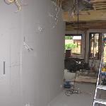 Rappuseinä ja valaistuksen mitoitus uusia rappuja varten.Elwari Oy / Juha Viiltola.